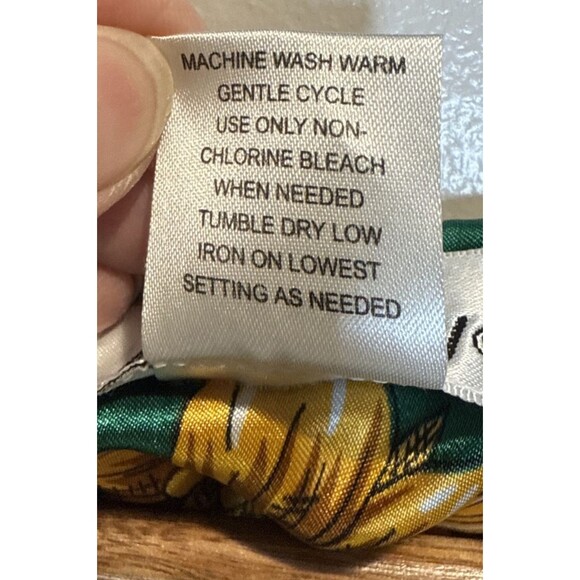 Winlar Kaftan Green Gold Purple One Size - Picture 11 of 13